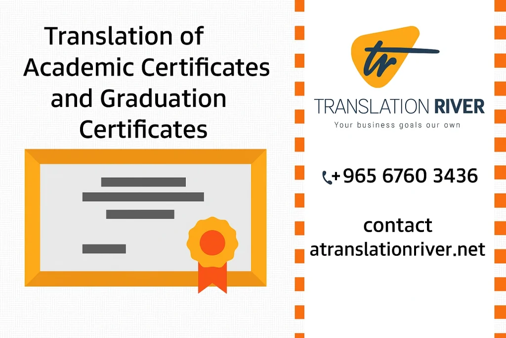 Translation of Academic Certificates and Graduation Documents Translation of Academic Certificates and Graduation Documents