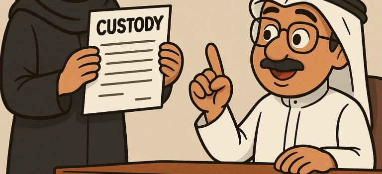 ترجمة حكم حضانة الطفل